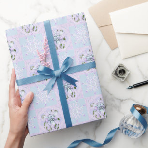 Smeraldo flower wrapping paper