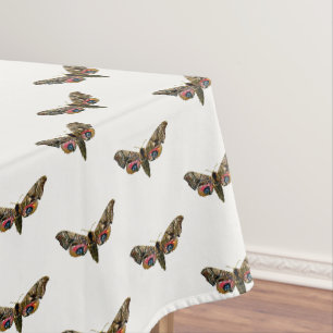 Smerinthus ocellata - Eyed Hawk-Moth - Color Image Tablecloth