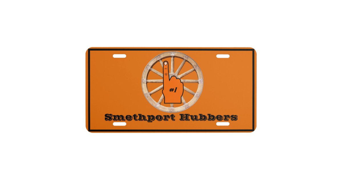 Smethport Hubbers 1 Fan License Plate