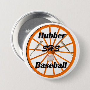 Smethport Hubbers Baseball Fan Button