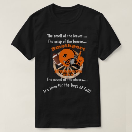 Smethport Hubbers Boys of Fall Dark Color T_Shirt