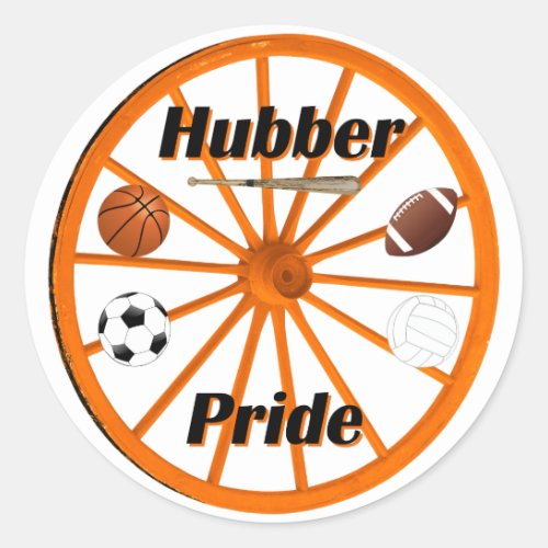 Smethport Hubbers Sports Supporter Stickers