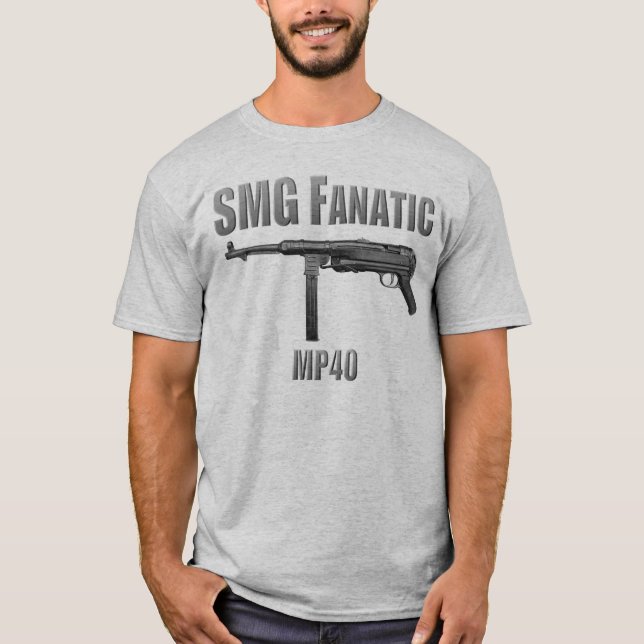 SMG Fanatic MP40 T-Shirt (Front)