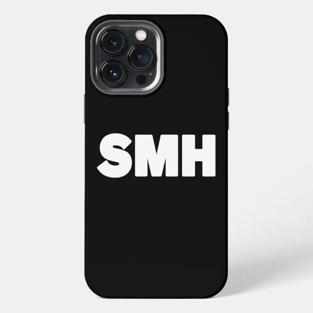 SMH | Text Slang Case-Mate iPhone Case (Back)