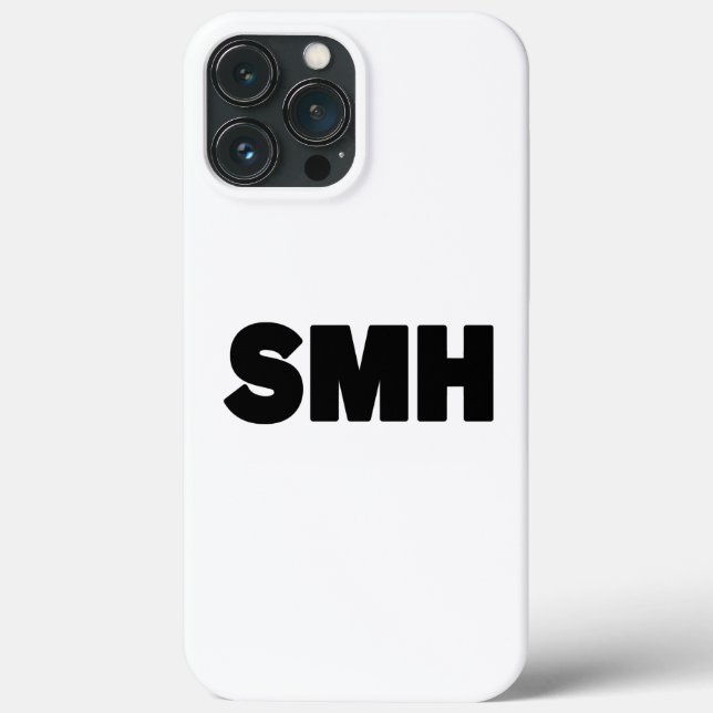 SMH | Text Slang Case-Mate iPhone Case (Back)