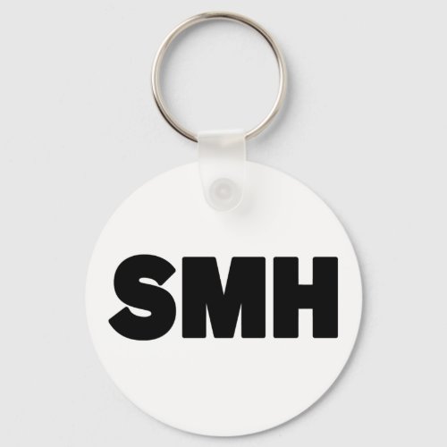 SMH  Text Slang Keychain