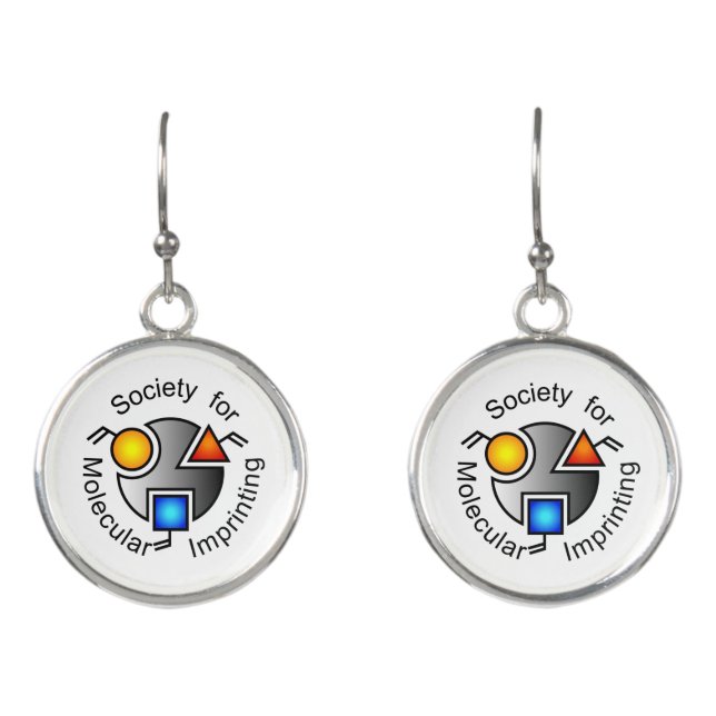 SMI logo drop earrings (Front)