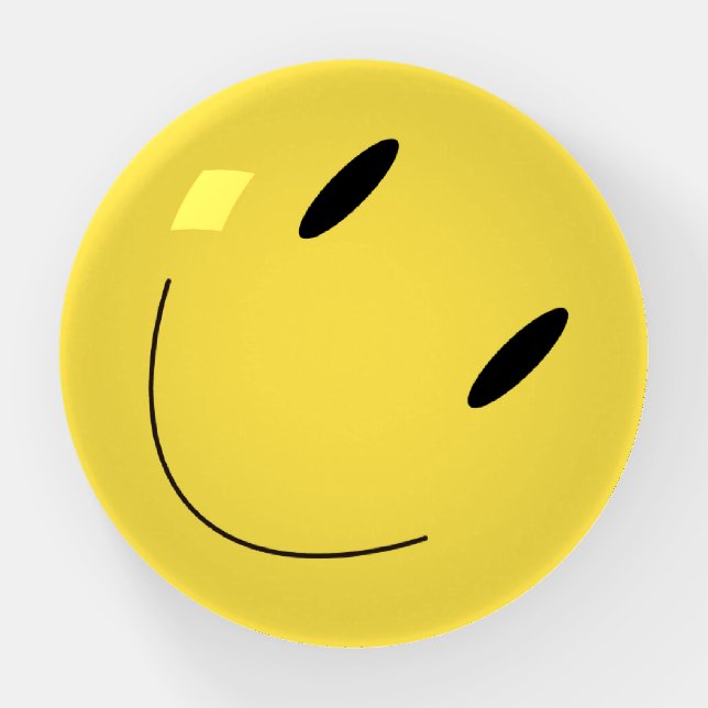 Smile 001 paperweight (Front)