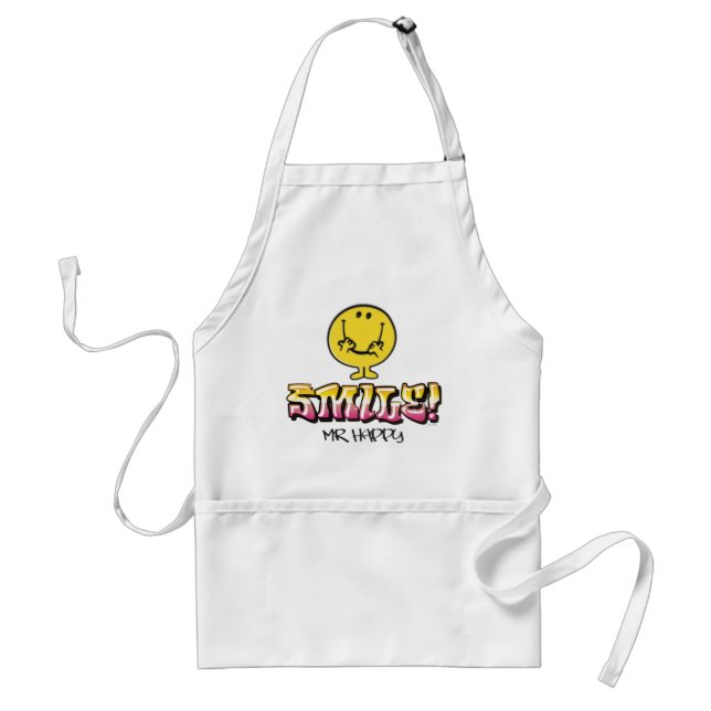 Smile! Adult Apron (Front)