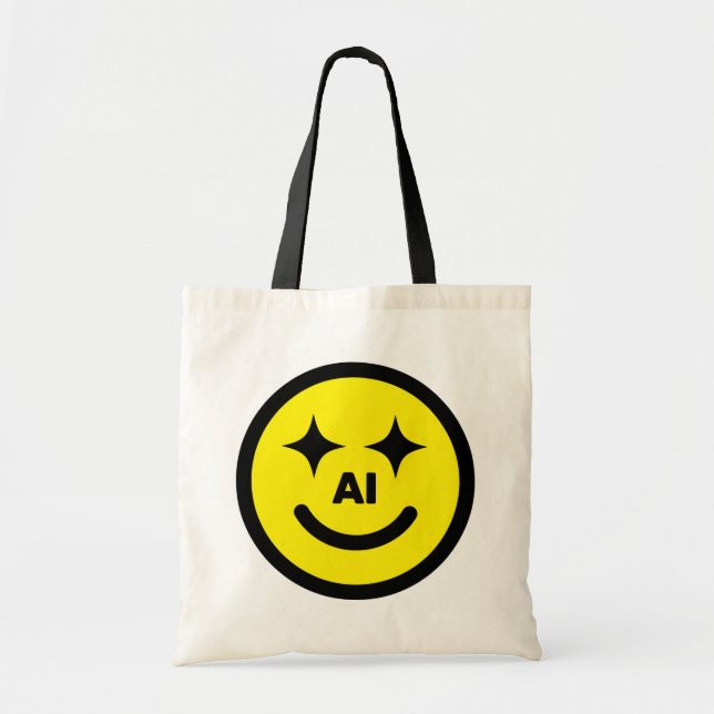 Smile AI™ Tote Bag (Front)