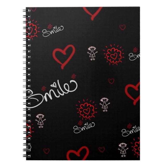 Smile And Be Happy Notebook (Front)