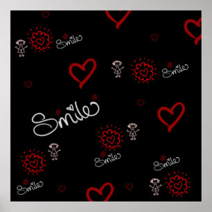 Smile And Be Happy Poster