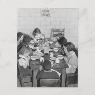 Smile and Be Happy - Vintage Postcard