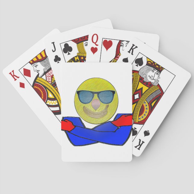 Smile and Hugs Poker Cards (Back)