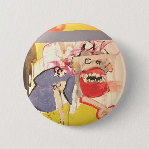 Smile! and the World..wonders what you've done! Pinback Button