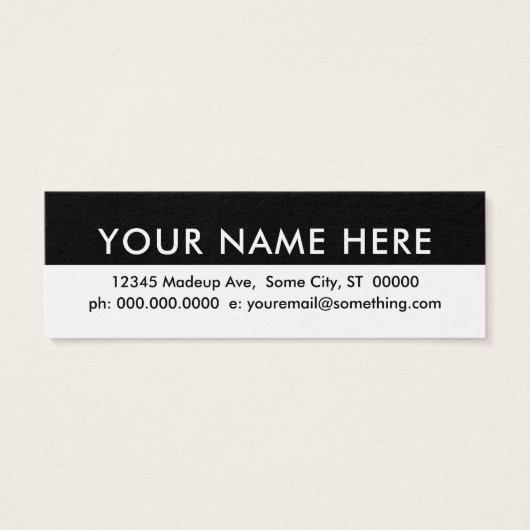 smile. (appointment card) (Back)