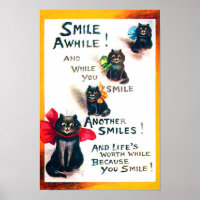 Smile Awhile, Black Cat, Louis Wain