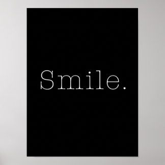 Smile Quotes Posters | Zazzle