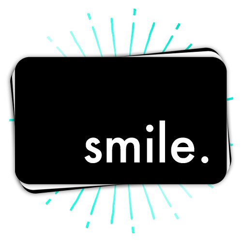 smile. business card templates