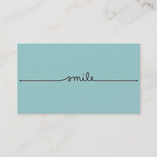 Smile Business Card