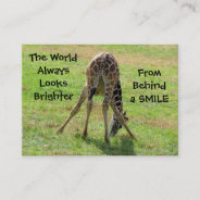 Smile Business Cards at Zazzle