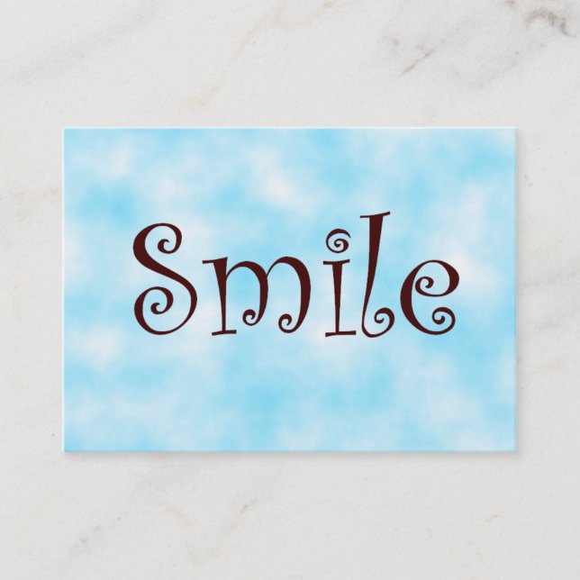 smile-business cards (Front)