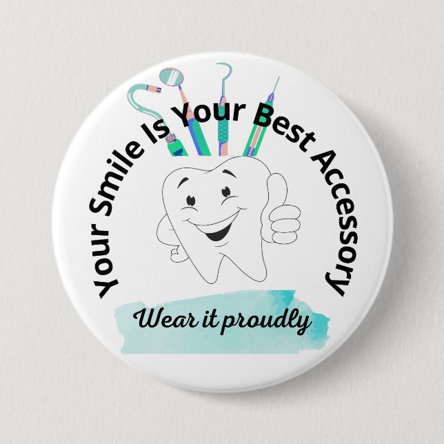 Smile Button (Front)