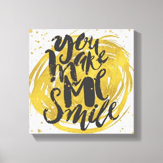 Smile Canvas Print (Front)