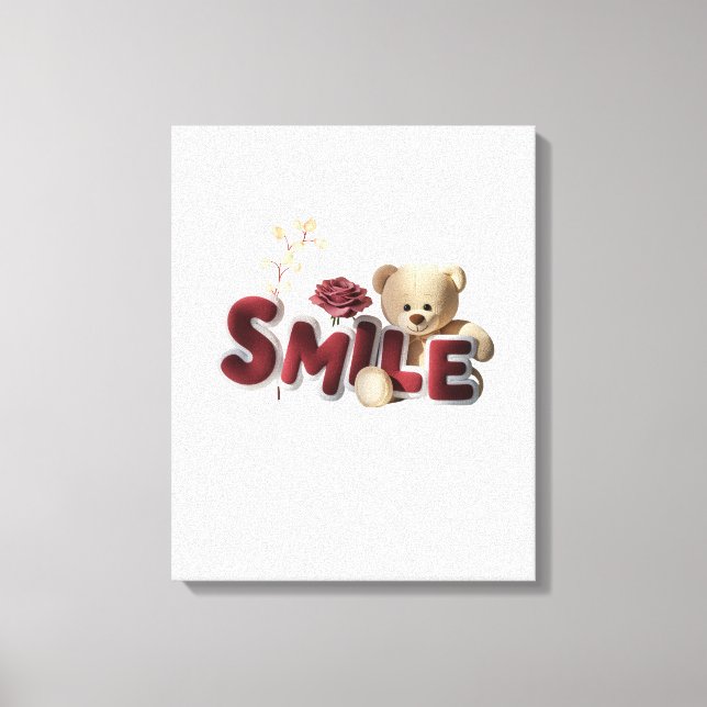 Smile Canvas Print (Front)