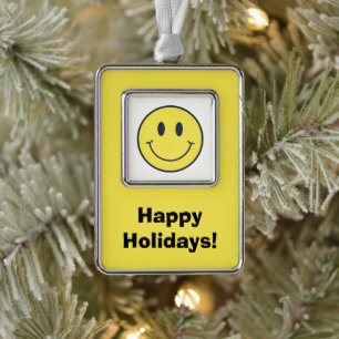 Smile Christmas Ornament