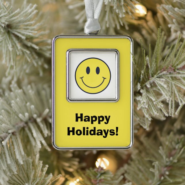 Smile Christmas Ornament (Tree)