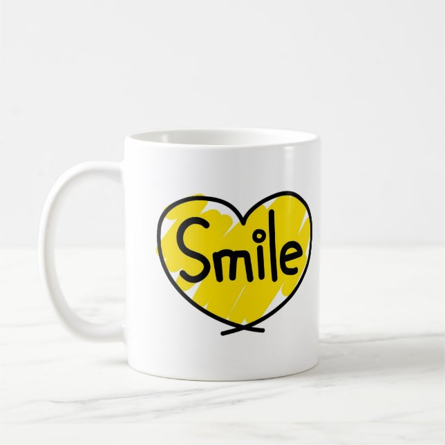 Smile Coffee Mug (Left)