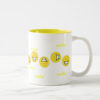 smile coffee mug