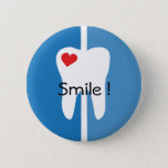 Smile Cool Dental Hygienist Name Pin at Zazzle