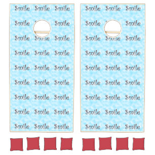 Smile-cornhole set