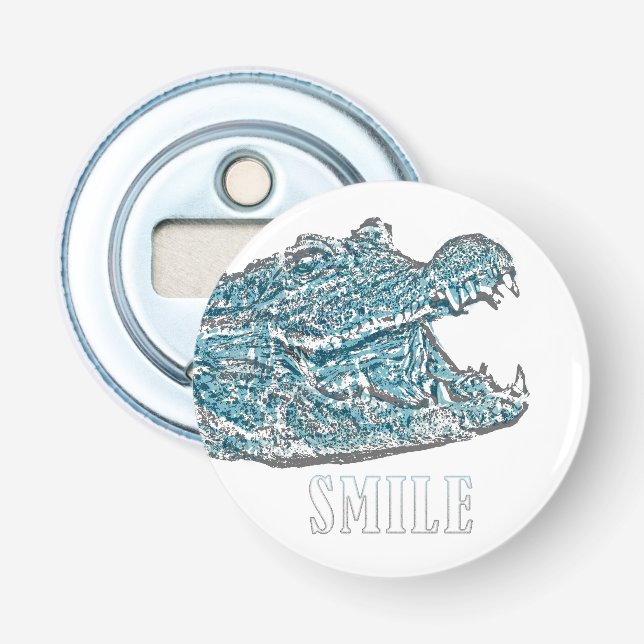 Smile Crocodile  Bottle Opener (Front)