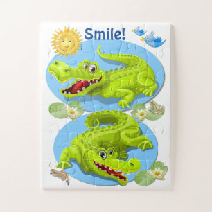 Smile Crocodile! Jigsaw Puzzle