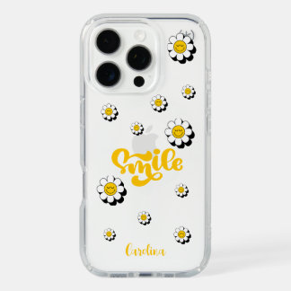 Smile Daisy garden Customizable iPhone 16 Pro Case