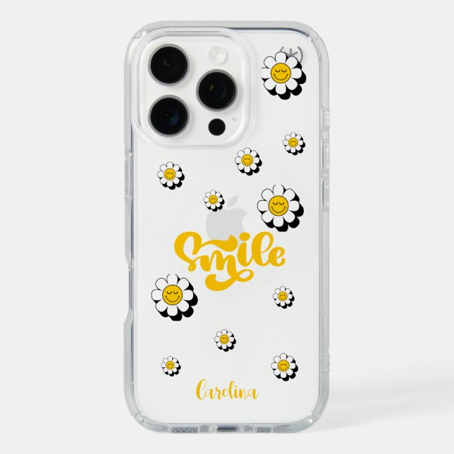 Smile Daisy garden Customizable Speck iPhone Case (Front)