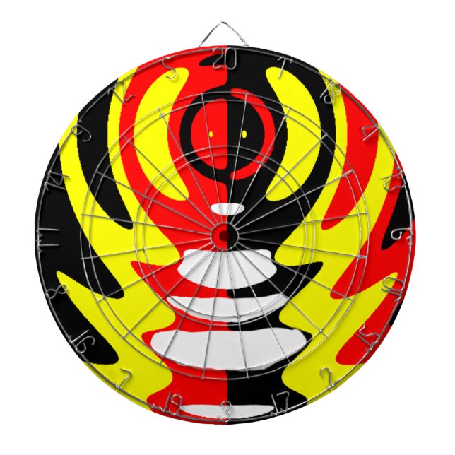 Smile_ Dartboard With Darts (Front)