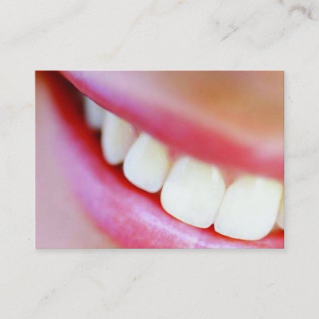smile dentist business card (Front)