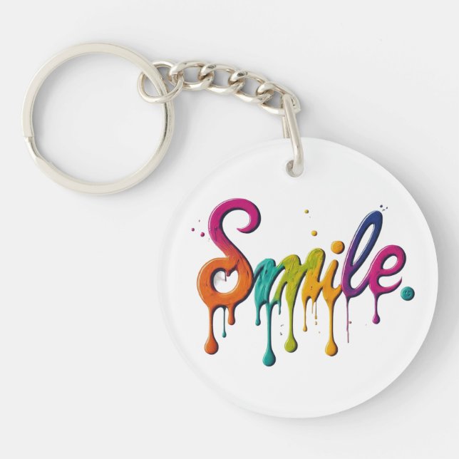 Smile Design Keychain (Front)