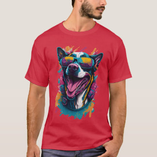 smile dog family friends T-Shirt