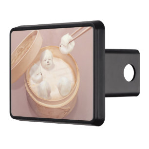 Smile Dog – Xiao Long Bao Delight Hitch Cover
