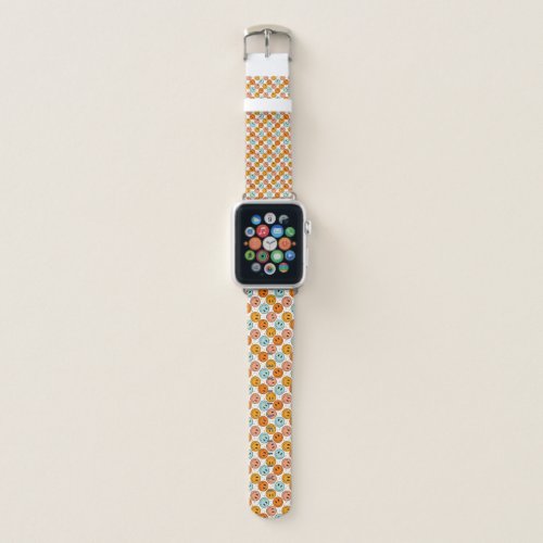 Smile Emoji Pattern Apple Watch Band