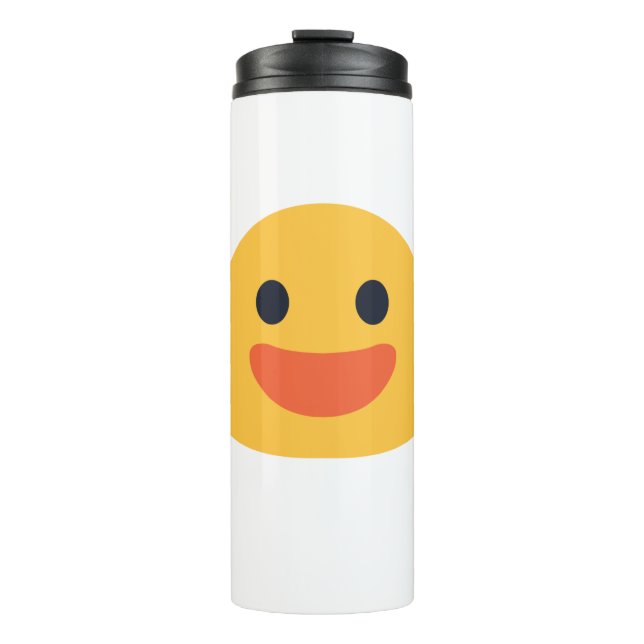Smile Emoji Thermal Tumbler (Front)