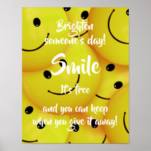 Smile, Encourage Kindness Poster