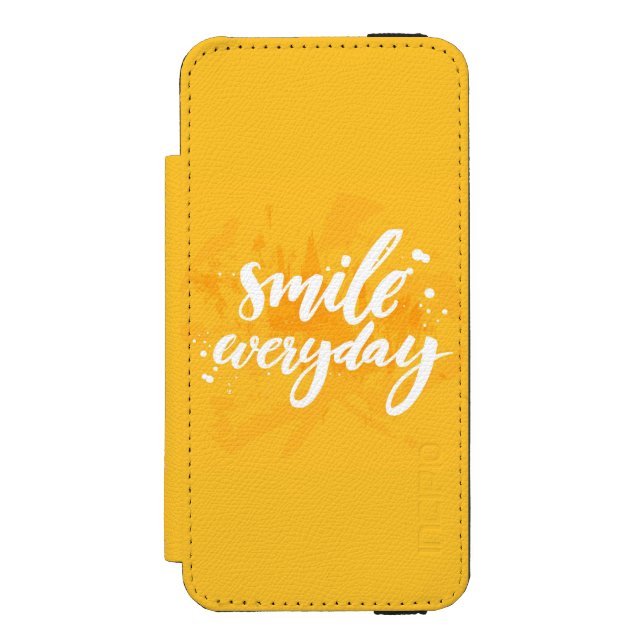 Smile Everyday Incipio iPhone Wallet Case (Folio Front)