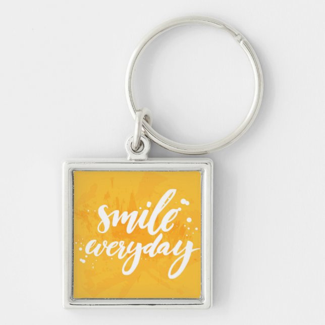 Smile Everyday Keychain (Front)