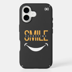 Smile Everytime – Spread Positive Vibes Anywhere iPhone 16 Case